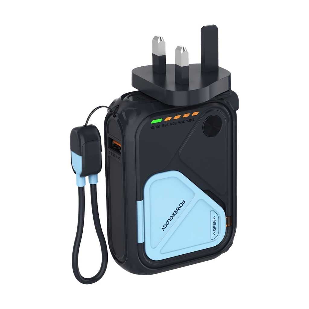 Powerology 10000mAh Magsafe and Charger Power Bank - Black (PP045)